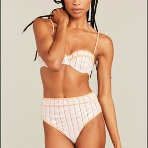 Roller Rabbit PARTY STRIPE UW Bikini